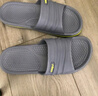 酷趣（Coqui）拖鞋男情侣家居轻便软弹舒适浴室凉拖鞋男款陨石灰42-43CQ7922 实拍图