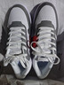 李宁板鞋男鞋子秋冬2025新款增高男士透气休闲百搭经典高端颜值运动鞋 【店铺热售】鲨鱼灰/标准白 42 (265mm) 实拍图