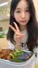 WRNDKM德国品牌电热保温饭盒不锈钢便携学生上班族专用无线加热饭盒智能温控定时不插电免注水电热便当盒 1L 米白色 4档温度保温-可定时加热 实拍图
