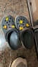 卡骆驰（CROCS）洞洞鞋贝雅卡骆班轻便耐磨一脚蹬休闲鞋|205089 石板灰/青柠绿-0GX 41 /42(260mm) 实拍图