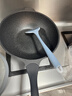STONELINE 德国进口麦饭石不粘锅炒锅无油烟炒菜锅家用电磁炉炒锅平底锅 30幻想Xtreme(珐琅灰) 30cm 实拍图