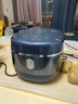 格力（GREE）0涂层电饭煲4升家用4-5人电饭锅316L不锈钢内胆IH加热煮饭煮粥蒸煮一体无涂层电饭煲钢钢好4021C 实拍图