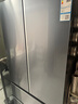 美菱（MeiLing）M鲜生502升恒温鲜冻法式四开门冰箱嵌入式双系统底部散热玻璃面板BCD-502WQ7F云迹灰（线下同款） 实拍图