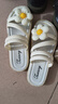 她享凉拖鞋女厚底外穿沙滩鞋凉鞋 T342L1001 白色 38/39 实拍图