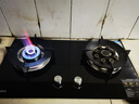 康佳（KONKA）燃气灶煤气灶双灶具【国家补贴】5.0kW九腔火鸳鸯灶台式嵌入式 钢化玻璃灶台 JZY-B900Y（液化气） 实拍图