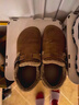星期六女童勃肯鞋加绒儿童鞋2024冬季新款女儿二棉单鞋毛毛鞋 驼色 39  实拍图