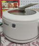 美的（Midea）电煮锅 小电锅 电蒸锅 长柄 宿舍小锅 多功能辅食锅 学生宿舍泡面XZE2017 1.6L配蒸笼【国家补贴】 实拍图