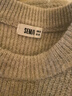 森马（Semir）森柔毛衫|商场同款毛衣女圆领纯色2024冬季绞花上衣101724107014 实拍图