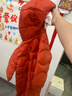 巴拉巴拉童装婴儿连体衣轻薄羽绒服宝宝衣服2025冬装抱衣爬服男童女童萌趣 红色糖葫芦-白鸭绒 90 cm-充绒量47g 实拍图