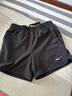 鸿星尔克运动裤女夏季新款清爽吸湿速干跑步健身运动短裤女子短裤五分裤 正黑 S 实拍图