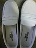 COSMICKISS护士鞋女平底软底小白鞋防滑轻便工作鞋舒适透气夏季医护单鞋新款 白色-偏小半码【39码】 实拍图