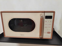 美的（Midea）小滋味微波炉烤箱一体机小型家用微波炉光波加热一级能效平板变频复古美拉德风C1G2 实拍图