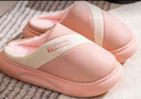乐拖流光 秋冬季棉拖鞋居家室内防水厚底外穿情侣棉拖 实拍图