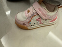 牧童学步鞋男宝宝春秋款童鞋恐龙婴儿鞋软底皮面面包鞋女童步前鞋 拂晓粉（超纤皮面） 22 鞋内长15.0cm 实拍图