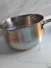 九阳奶锅316L不锈钢小奶锅0涂层健康婴儿辅食锅泡面汤锅牛奶锅家用 316L不锈钢奶锅-CJ171 18cm 实拍图