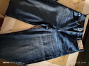 优衣库女装男装宽松廓形牛仔裤/弯刀镰刀裤子25秋冬新款479000 67 海蓝色 23 /150/58A 实拍图