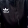 adidas休闲舒适三条纹立领夹克外套男装秋季阿迪达斯官方轻运动   黑色/白（推荐选大一码）   2XL 实拍图