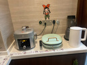 美的（Midea）沸腾浓香双模式小飞侠电压力锅0氟0涂层双胆高压锅5L智能预约家用煲汤4-6人煮饭煲E5825N国家补贴 实拍图