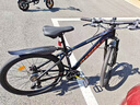 凤凰上海凤凰山地车自行车男士女式学生成人变速宽胎越野公路赛单车 【铝架/全套竞速轴承】辐条消黑 26寸24速【建议身高158-188cm】 实拍图
