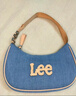 Lee飞织丹宁腋下包新款手提单肩包女包上学上课通勤教师节送老师长辈 实拍图