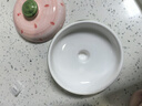 陶煲王陶瓷双盖隔水炖盅煨汤小瓦罐汤盅1-2人宝宝辅食一人蒸蛋盅迷你煲 【不可明火加热】莓有烦恼 600ml 实拍图