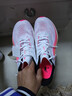 乔丹强风2运动鞋男跑步鞋马拉松专业竞训韧弹回馈中考体测跑鞋 乔丹白/粉  龙行大运-夏思凝同款 44.5 实拍图