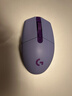 罗技（G）G304 LIGHTSPEED无线鼠标 游戏鼠标 轻质便携 鼠标宏 绝地求生FPS英雄联盟吃鸡 生日礼物 紫色 实拍图