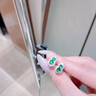 央创时尚银耳环女翡翠福禄耳钉耳饰女士气质高级感耳坠老婆生日礼物纪念日 实拍图