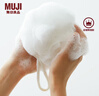无印良品 MUJI 起泡浴球/大 沐浴球浴花 白色 50g 实拍图