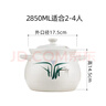 康舒（KANGSHU）煤气灶专用大容量陶瓷砂锅炖锅家用煮粥煲汤汤锅传统中式汤煲炖煲 汤锅(2-4人)破损免费补发 2850ml 实拍图