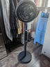 美的（Midea）【超级单品】七叶轻音立式电风扇家用柔风落地扇台式桌面小型风扇大风量节能摇头宿舍电扇 SAF30AB 实拍图