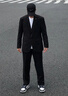 HLA海澜之家西服套装男春秋轻商务经典系列西装套装男 实拍图