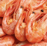 美加佳熟冻北极甜虾腹籽净重3斤 90/120规格   熟冻甜虾 海鲜水产 实拍图