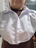 坤随 衬衫假领子纯色假衣领衬衫半身领职业正装假衣领百搭春夏季正装 衬衫假领1件【大号白色】 实拍图