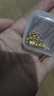 悦述黄金转运珠999足金古法小金珠金豆豆串珠圆珠单颗散珠diy金配件 4mm（古法金珠）约0.04-0.06g 实拍图