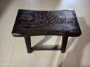 游复吟鸡翅木小木凳木头凳子小木矮凳子便携实木家用实木出租房用卫生间 深棕色 长29*宽15* 高27cm 实拍图