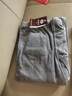 雅鹿大码秋裤男纯棉保暖裤加肥加大打底棉毛裤保暖内衣男士秋衣秋裤 纯棉秋裤（深灰） 7XL 【270-320斤】 实拍图