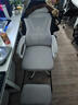 锦汐 电脑椅家用办公椅子靠背人体工学椅学习转椅老板座椅游戏电竞椅 【焕新款】白灰#乳胶逍遥3级气杆脚踏 实拍图