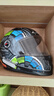 LS2摩托车头盔男女全盔四季赛车防雾3C跑盔卡丁车四季安全帽FF358 哑黑五彩轮盘(赠防雾贴+头套) XXL(建议59-60头围） 实拍图