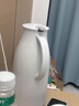 JEKO&JEKO保温壶家用热水瓶暖水壶宿舍大容量开水瓶玻璃内胆 1.6L浅灰色 实拍图