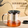 天喜（TIANXI）泡茶壶耐热大容量玻璃茶壶加厚茶具茶水分离壶大容量泡茶器1150ml 实拍图