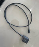 公牛（BULL）MFi认证苹果快充线硅胶亲肤 适用iphone14/13手机iPad/20W/30W充电器Type-C苹果数据线 卵石灰 实拍图