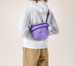 ARC'TERYX始祖鸟 MANTIS 2 WAIST PACK 便携 男女同款 腰包 ASTER / AZALEA/山菀紫/岩隙紫 均码 实拍图
