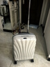 新秀丽（Samsonite）经典贝壳拉杆箱男女超轻盈旅行行李箱升级版 白色 CS2 20英寸 可扩展 实拍图