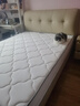 全友家居 头层牛皮床奶油风床头软包靠背卧室家用1.8米双人床政府补贴 实拍图