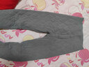 浪莎（LangSha）儿童保暖裤冬季男女童加绒加厚秋裤中大男女孩校服神器内穿打底裤 浅灰小熊 160 建议身高150-160cm 实拍图