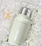 九阳（Joyoung）保温杯316L不锈钢大容量男女士水杯户外运动便携茶杯大肚杯1L绿 实拍图