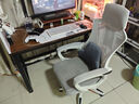 锦汐 电脑椅家用办公椅子靠背人体工学椅学习转椅老板座椅游戏电竞椅 【可后躺】白框灰网 实拍图