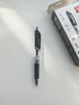 得力（deli）S01中性笔签字笔 0.5mm经典办公按动笔水笔 黑色 12支/盒 实拍图
