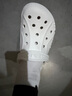 卡骆驰（CROCS）洞洞鞋贝雅男鞋女鞋轻便耐磨一脚蹬拖鞋休闲鞋|10126 白-100 37 /38(230mm) 实拍图
